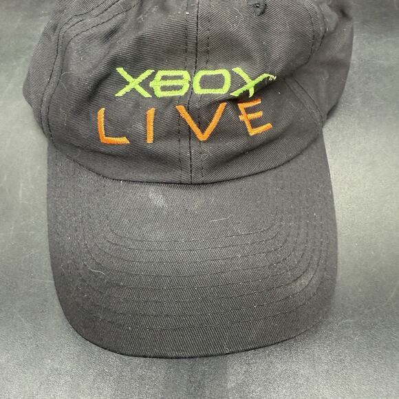 Original Xbox Live Vintage 2002 Promo Hat men’s ball cap gaming Collectors NEW - Picture 8 of 8